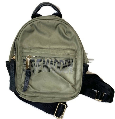Steve Madden Olive Green Mini Backpack 
