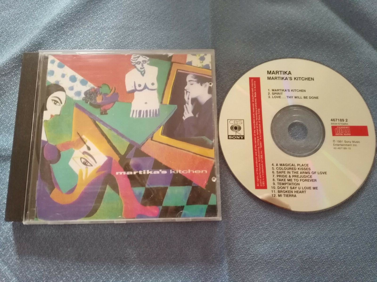 Martika Martika's Kitchen CD 1991 CBS Sony Spain Edition AM