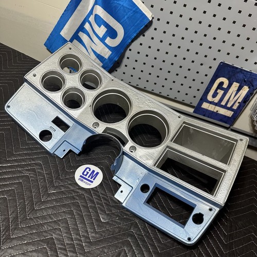 OEM Factory 8187 Chevy GMC Truck BLUE DASH GAUGE BEZEL C10 K5 K10 Squarebody GM eBay