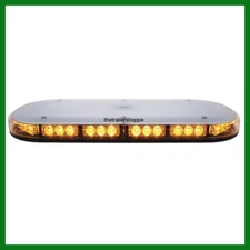 UPI Mini Light bar Magnet Mount Amber Flashing  Strobe 42 LEDs Low Profile 36937