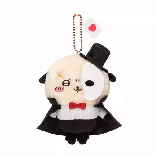 Chiikawa Hachiware Usagi Rakko Cartoon Plush Doll Soft Keychain For Kid Toys - Picture 8 of 11