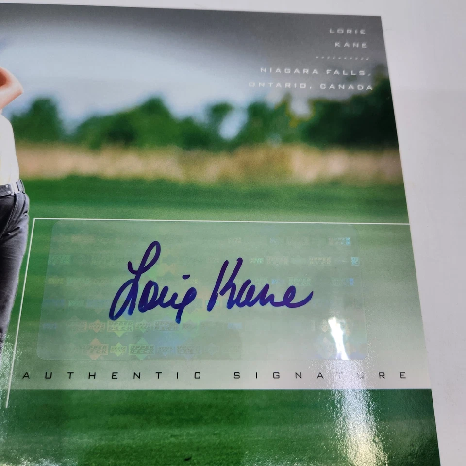 Lorie Kane Autographed Signed Upper Deck 2004 Golf SP Signature 8 x 10 Photo - Image 2 of 3