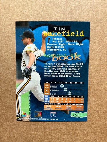 1994 Stadium Club RARE MEMBERS ONLY Factory Set Pick From 200 Players $1 - $5 Ea - Picture 75 of 503