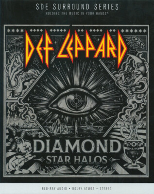 DEF LEPPARD Diamond Star Halos LMTED BLU-RAY AUDIO 5.1 ATMOS DISC STEVEN WILSON