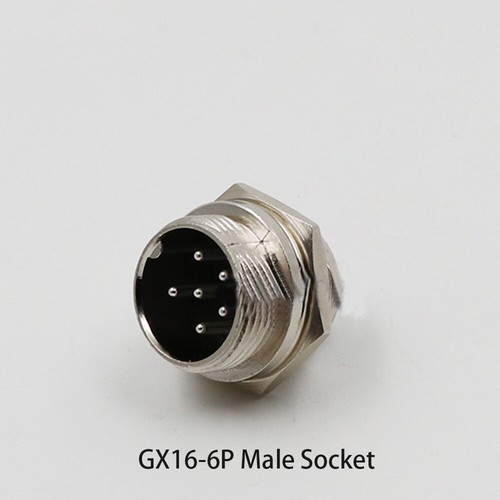 GX16 Aviation Plug + Socket Cable Connector Panel Mount 2-10 Pin M16 Male Female - Picture 24 of 28