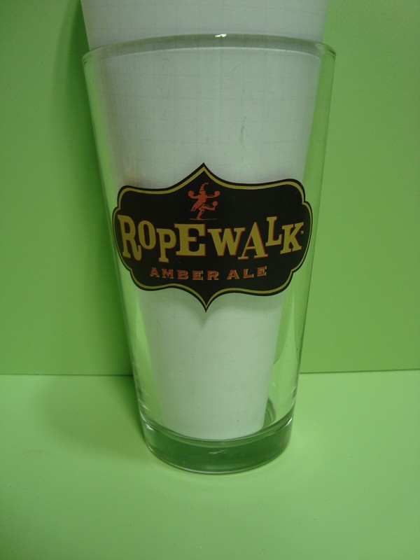 Ropewalk Amber Ale  Bridgeport Brewing Company Portland OR Beer Glass 16 oz.