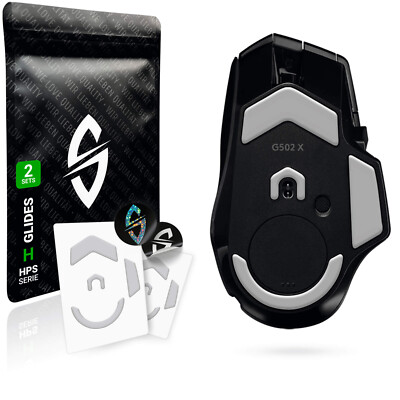HPS Glides (2x) für Logitech G502 X Plus, Lightspeed, Ersatz-Mausfüße, Skates