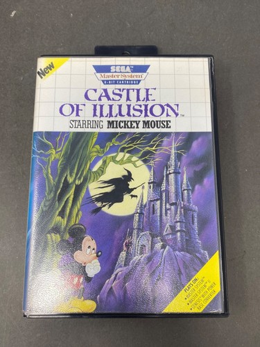 SEGA Master System Castle of Illusion starring Mickey Mouse USA Trés Bon état