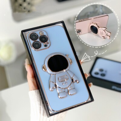 Cober Funda Para De Iphone 16 15 14 13 Pro Max Astronaut Pantalla Estuche Cubrir