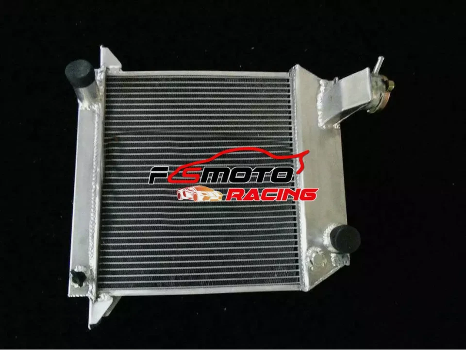 Aluminum Radiator + Fan For 1954-1968 1967 1966 1965 Morgan Plus 4 Four 2.1L - Image 4 of 4