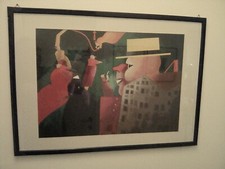 Emilio Tadini - Fiaba - serigrafia del 2000 - 150 esemplari