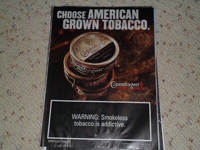 2019 COPENHAGEN SMOKELESS TOBACCO #2 AD / ARTICLE