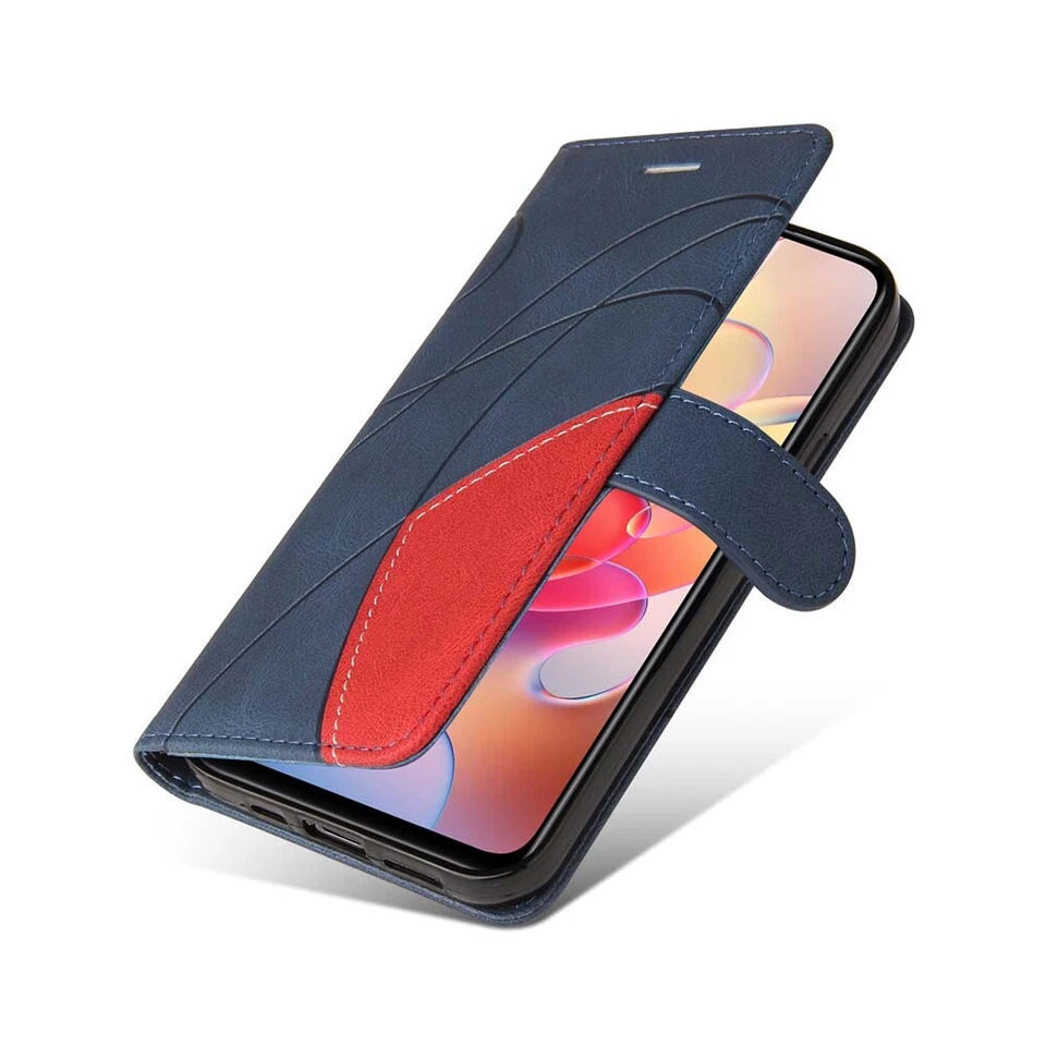For Xiaomi Redmi Note 9 8 10 Pro 9s 8T Magnetic Flip Wallet Leather Case Cover - Image 2 of 4