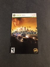 need for speed undercover xbox 360 Manual Only