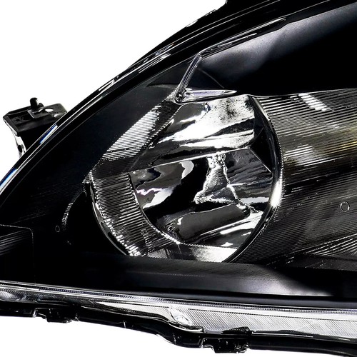 Faros negros transparentes izquierda+derecha para Honda Accord 2003-2007 2 puertas 4 puertas - Imagen 14 de 24