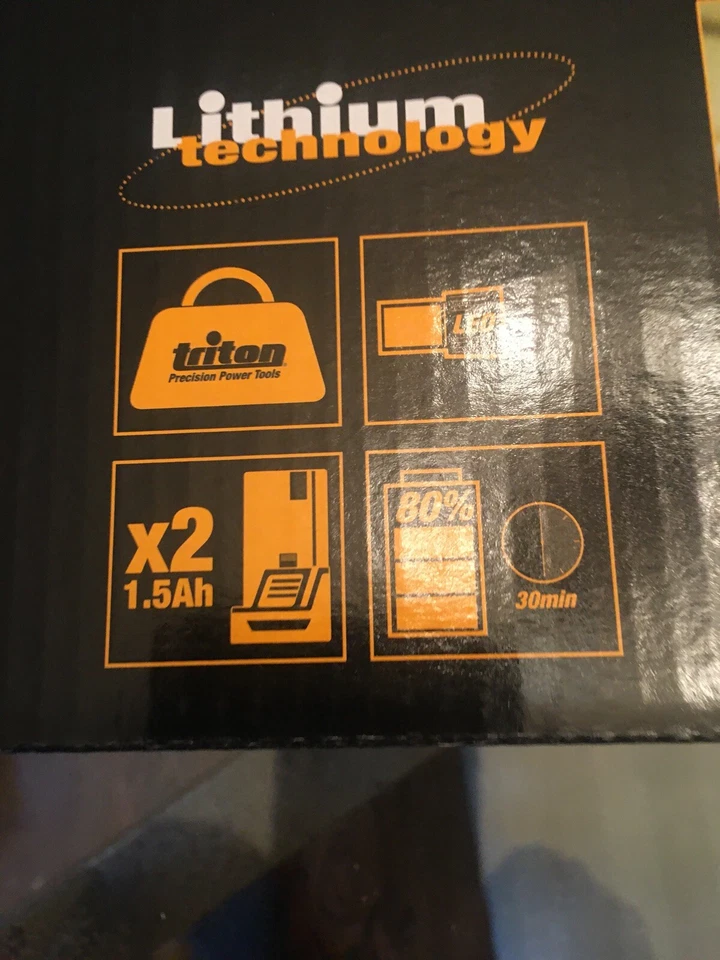 TRITON 12 Volt Variable Speed Cordless Reciprocating Saw (2) Batteries   New - Image 2 of 4