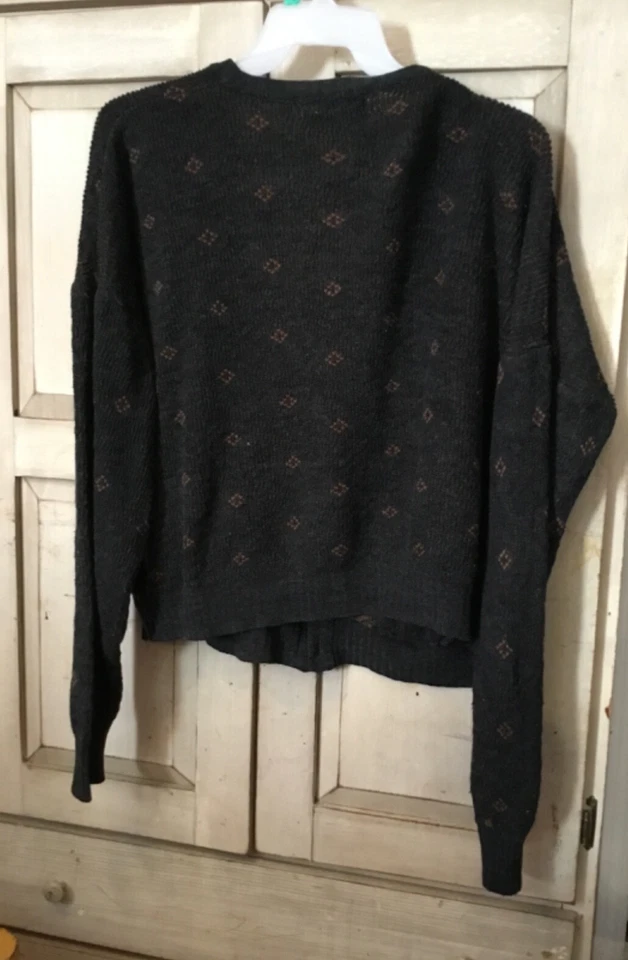 Cárdigan deportivo vintage CC suéter botón talla XL Foto 2 de 3