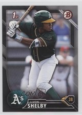 2016 Bowman Draft Draft Picks Silver 395/499 JaVon Shelby #BD-21 0e3