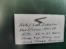 Hriver Johnson Handlever Spring .22 .32 Small Frame Revolvers Hriver Johnson Handlever Spring .22 .32 Small Frame Revolvers