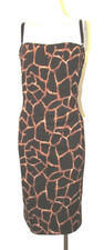 Iconic Dolce & Gabbana Animal Print Corset Bustier Bra Fitted Bodycon Dress 46