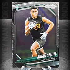 2025 Prizm - Arian Smith Rookie RC - #391 JETS MINT