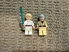LEGO Star Wars Luke Skywalker & Obi Wan Kenobi Minifigure Lot