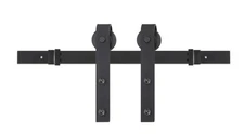 Barn Door Hardware Hardware kit Black Miseno MBDH0005X60BK  60" A3
