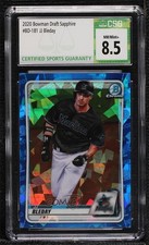 2020 Bowman Chrome Draft Sapphire Edition JJ Bleday #BD-181 CSG 8.5 q6i