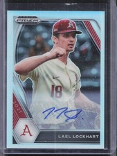 2021 Panini Prizm Draft Picks #PDP213 Lael Lockhart Silver Prizm Auto