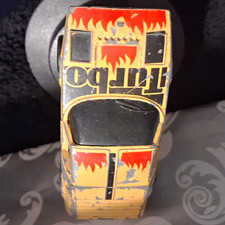 Matchbox Superfast Mercedes-benz 500 Sec 1985 164 Diecast Yellow Turbo