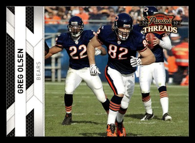 Greg Olsen 2010 Panini Threads #24 Chicago Bears FREE SHIPPING *097