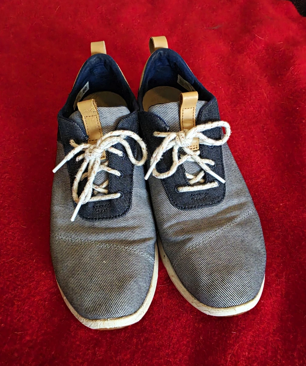 Toms Cascada Textile Suede Lace Up Boots Sneaker Mens Size 9.5 Casual Comfort TOMS Lace Up Comfort Shoes for Women for sale | eBay main image 3