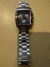 Vintage 2004 Timex Indiglo Chronograph Date 42mm Mens Quartz Tank Watch Restored