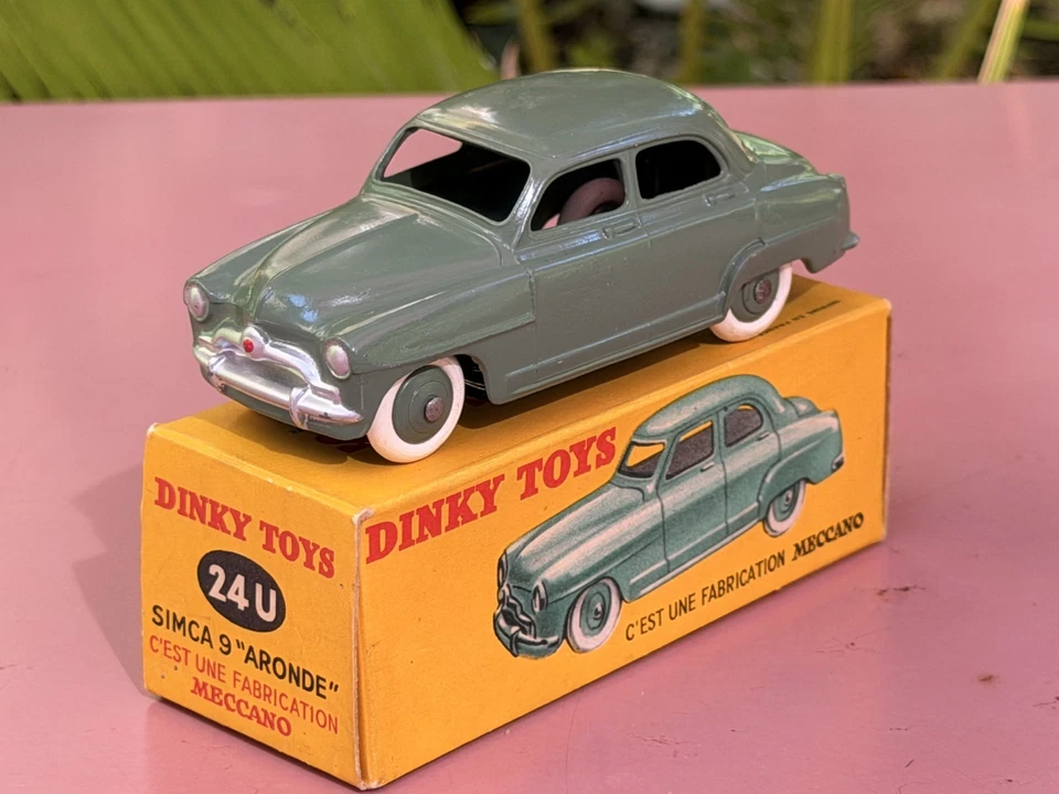 Dinky Toys 24U SIMCA ARONDE Neuve boite Ancien stock magasin MINT Old Shop Stock - Photo 3/4
