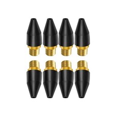 8PCS Black Rubber Air Tool For Air Nozzle Tip, Blow Gun Rubber Tip For Air To...