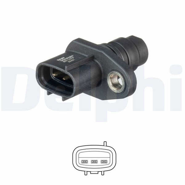 Delphi Kurbelwellensensor Impulsgeber SS11478 FüR Opel Astra Caravan P10 GTC A04-image