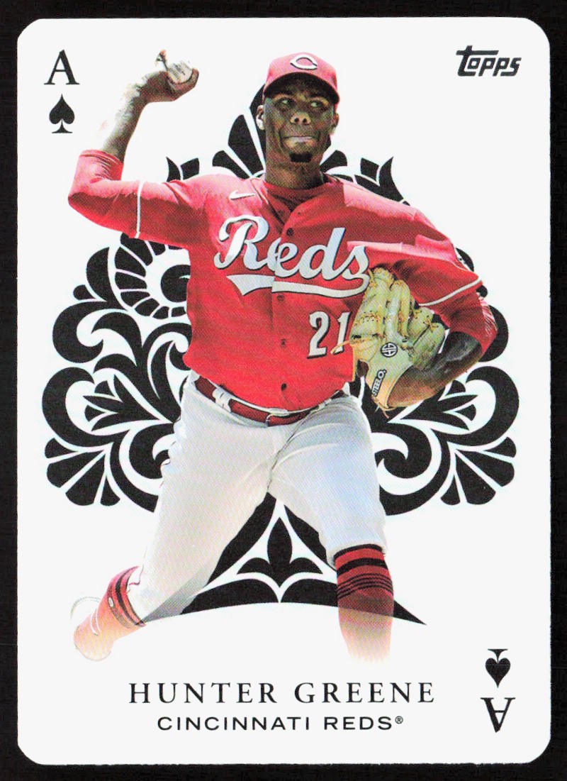 2023 Topps Series 2 Hunter Greene All Aces Blue #AA-30 Cincinnati Reds