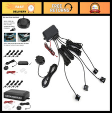 Universal Car Reverse Parking Sensor Radar System - 12V Vehicle Sound Alert, 30C