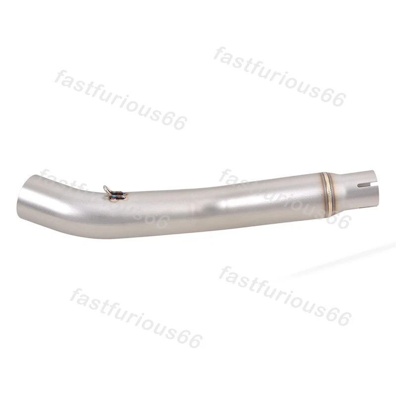 Tubo medio de escape 51 mm para Honda CBR250R 2011-2016 tubo de conexión de acero inoxidable Foto 4 de 4