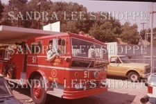 Fire Apparatus Slide 1978 LACOFD Universal City Engine 51 #10893
