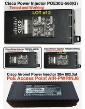 Cisco Power Injector POE30U-560 G Tested and Working lot available