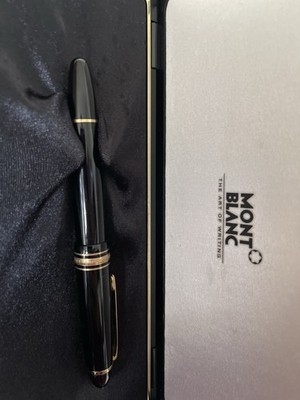 Montblanc Meisterstück Füller schwarz/ gold 4810