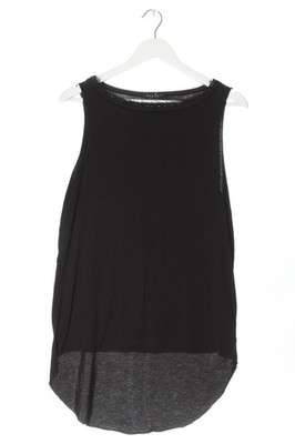 SISLEY ärmellose Bluse Damen Bluse Gr. DE 38 schwarz Casual-Look
