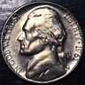 1961 D Jefferson Nickel AU 5c US Coin Toned Almost Uncirculated