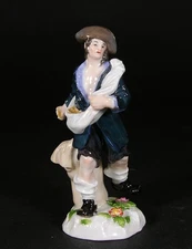 Meissen Miniature Figure Model 1734 ‘Farmer Seeding Wheat’
