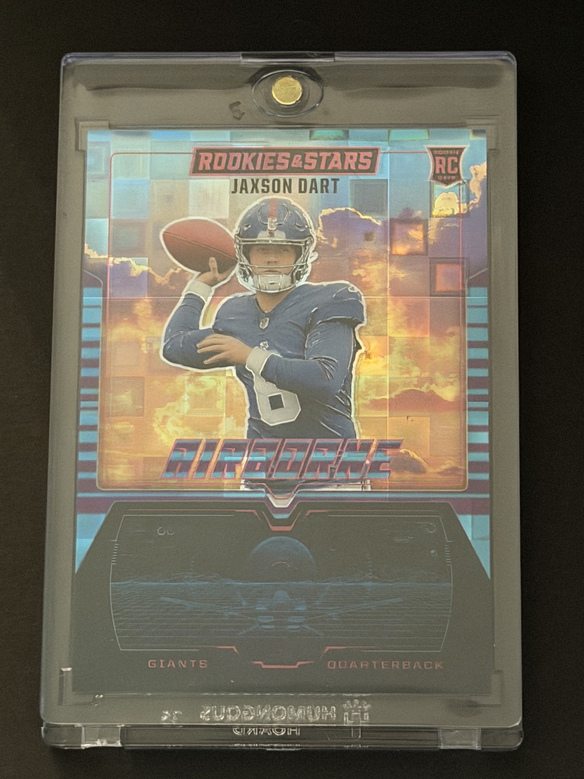 2025 Panini Rookies & Stars - Airborne Jaxson Dart #30 Pandora /210 (RC)