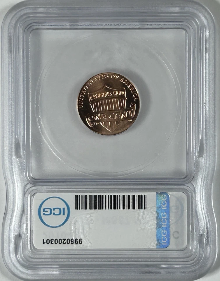 2010-D Lincoln Shield Cent ICG MS67 RED - Greysheet Price = $850! - Image 2 of 2