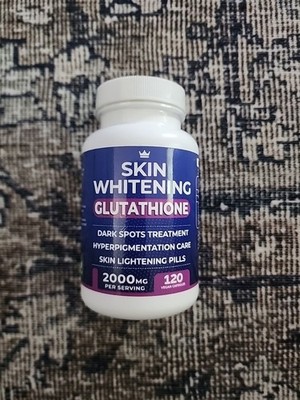 Skin Whitening Glutathione 2000mg Whitening and Brightening 120 Capsules