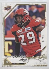 2019 Upper Deck CFL Gold 27/50 Jamar Wall #27 0ka5