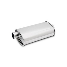 Vibrant Muffler 1107 Streetpower Stainless Steel 15 X 9 In. 3 In. Inout Vibrant Muffler 1107 Streetpower Stainless Steel 15 X 9 In. 3 In. Inout